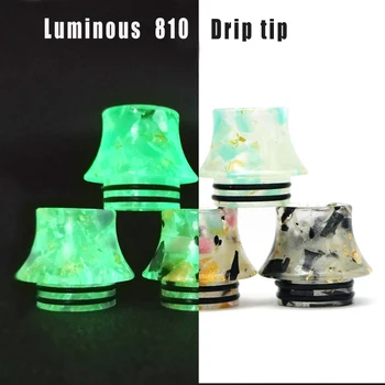 

15pcs Luminous 810 Drip Tip for 810 thread tank Vape RBA RDA Atomizer Vape Accessories