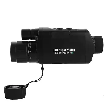 

WIFI Digital Monocular Telescope Infrared Night Vision Device Telescope Camera Video for Hunting Bird Watching 3.5-10.5x32