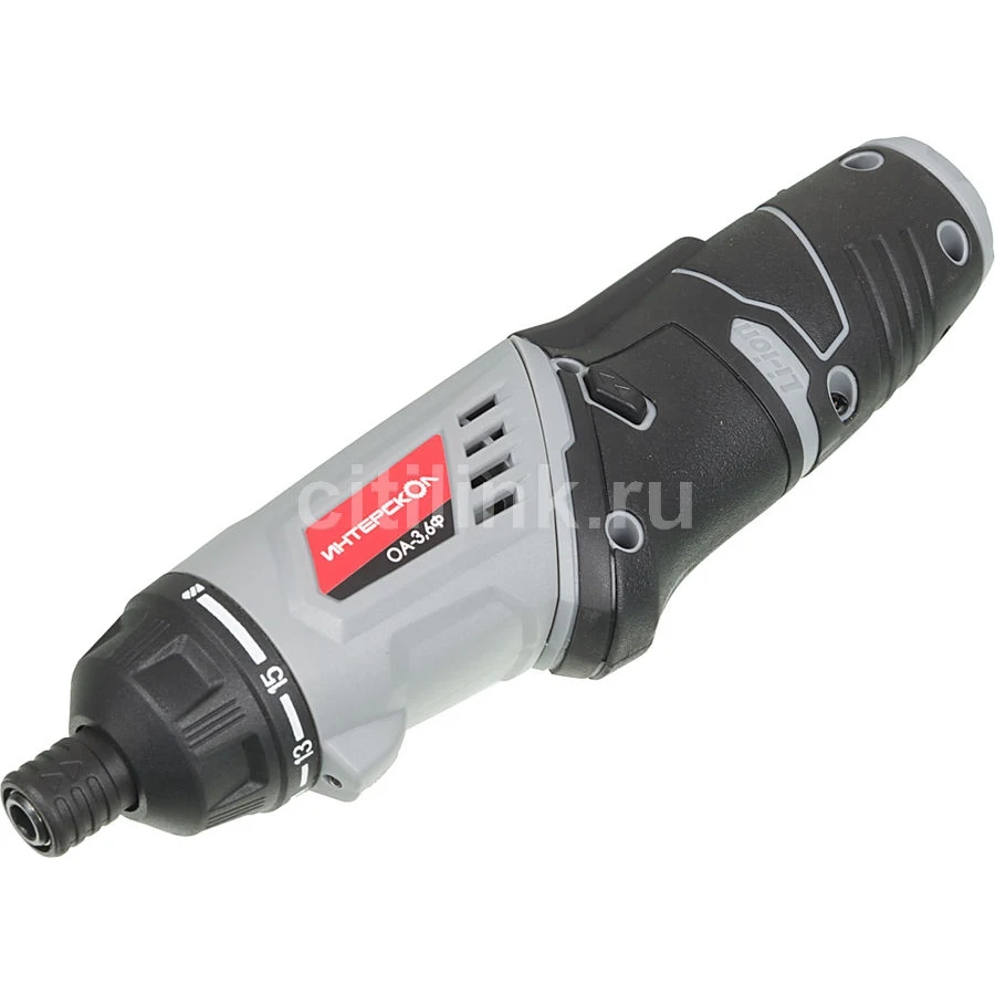 Аккумуляторная отвертка ИНТЕРСКОЛ ОА-3.6Ф 433.0.1.00 кейс | AliExpress