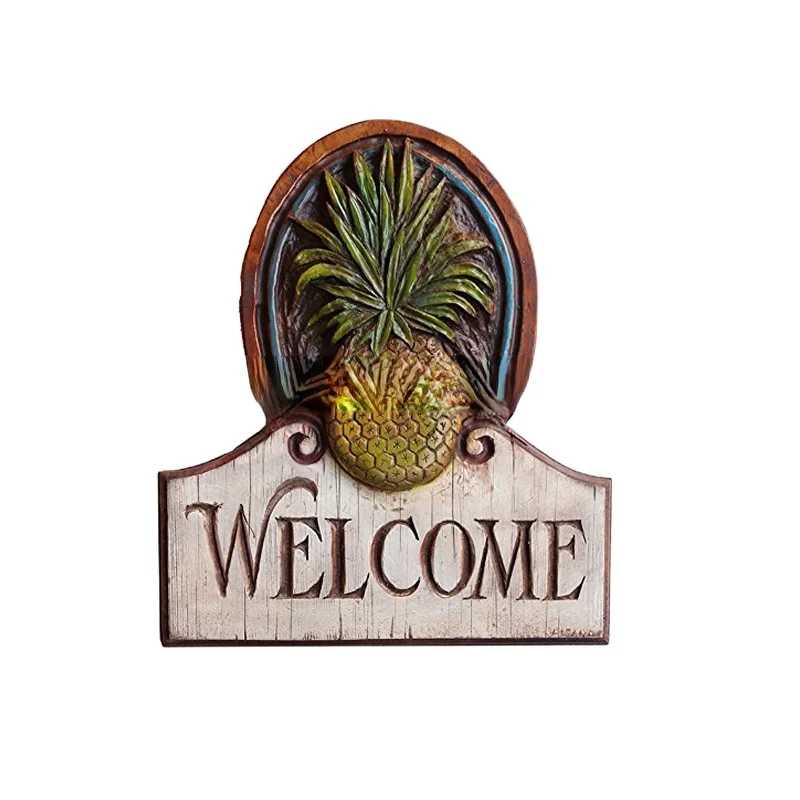 

Craft Bar Wall Sign OEM Design Decorative Wooden Wood Home Decoration Wall Decor Painted Customized Shape Europe Pine Promotion
