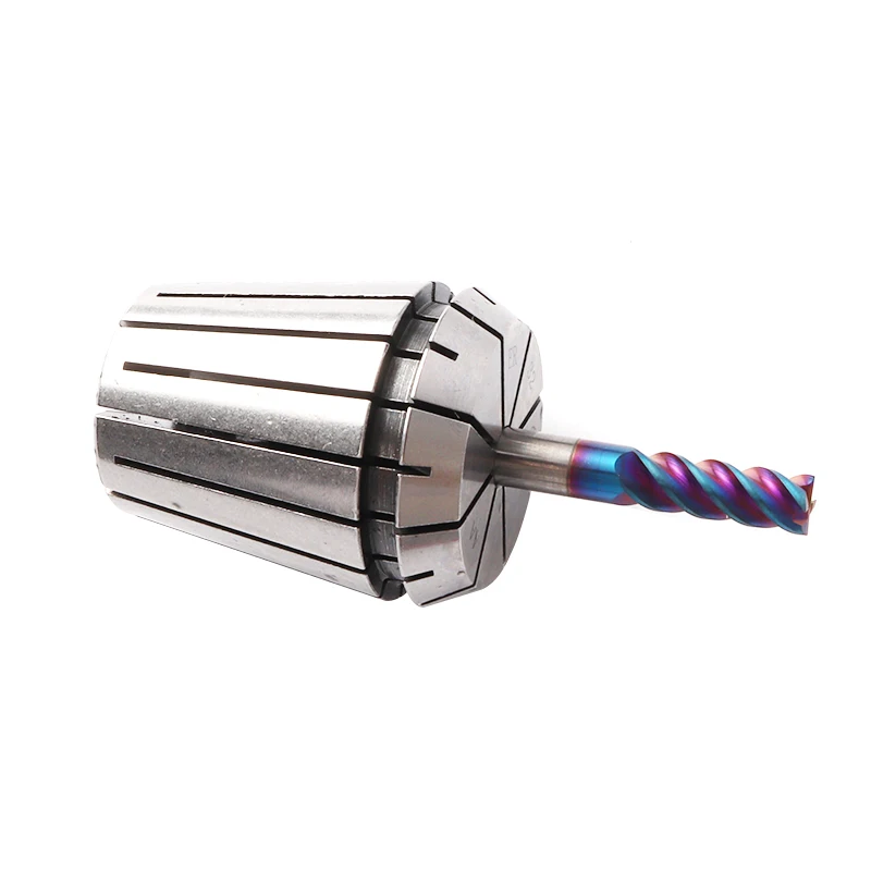 Spring Collet Spring Collet Chuck ER11 ER16 ER20 ER25 ER32 ER Precision spring collet chuck 0.005 0.008mm CNC milling tool holder Engraving machine spindle motor
