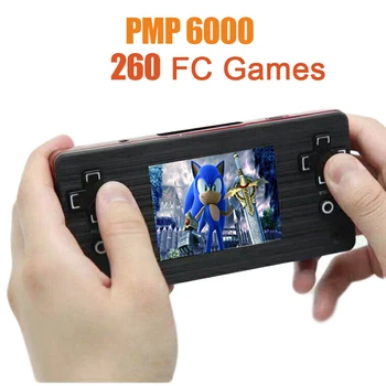 

PMP 8bit Handheld Game Player For FC Pre-installed 260 Retro Game Mini Game Console for Best Kids Gift