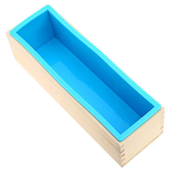 

1200g Soap Mould Wood Moule Savon Long Wooden Box for Wood Mold Soap Form Making Loaf Bread Mould Craft Moldes Para Jabon