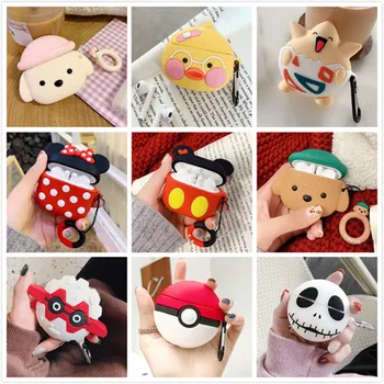 

3D Cartoon anime Case For Huawei Freebuds 3 Case Cute Toast Silicone Earpods Cover For Huawei Freebuds 3 Pro Cases With Keychain