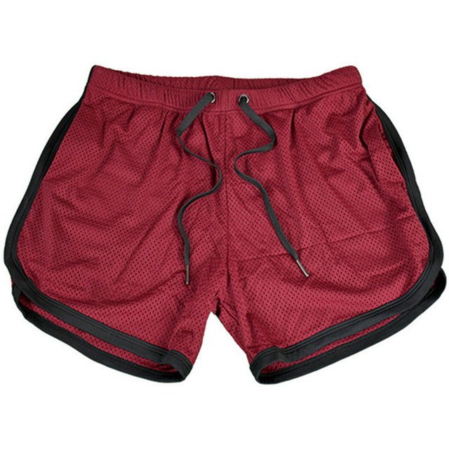 summer new pure color Sports shorts exercise mesh Quick Dry Running gyms short Pants Joggers shorts men Sweatpants