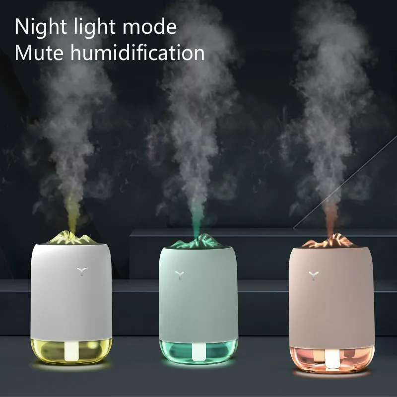 Usb Magic Flame Humidifier Creative Car Office Disinfection