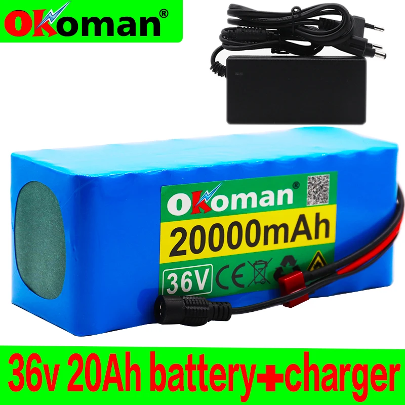 36V аккумулятор 10S4P 20Ah 500W высокой мощности 42V 20000mAh электровелосипед Электрический