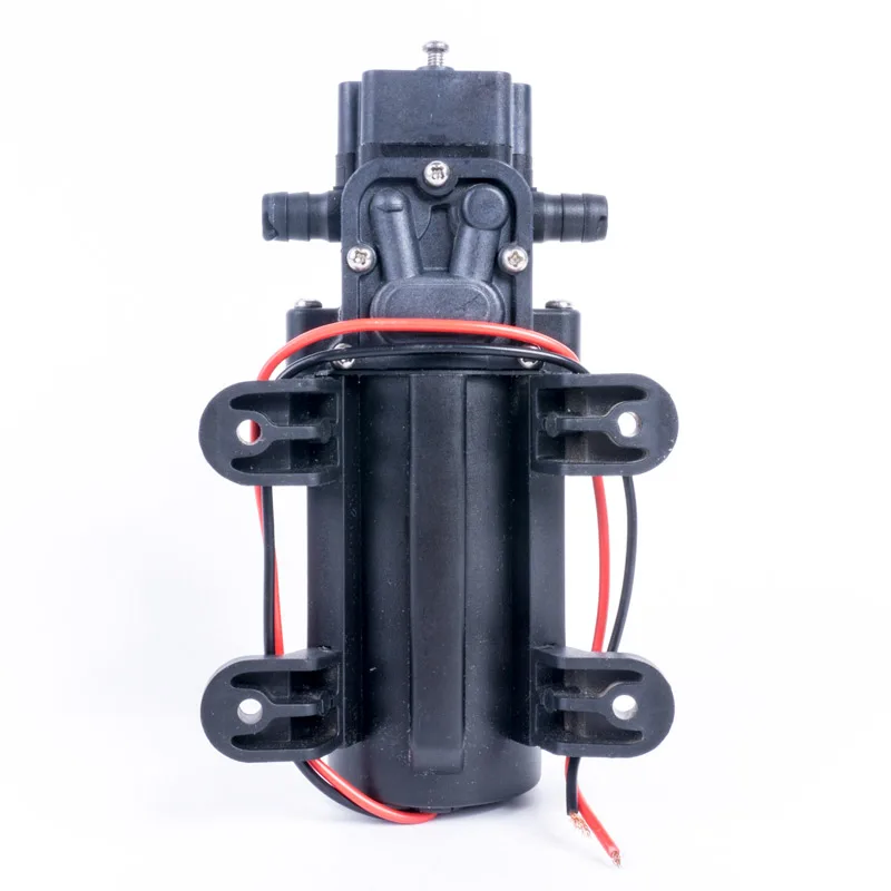DC 24V 30W 3L/Min 0.7Mpa водяной мембранный самовсасывающий насос высокого давления черный микро электрический водяной насос Sparyer для сада