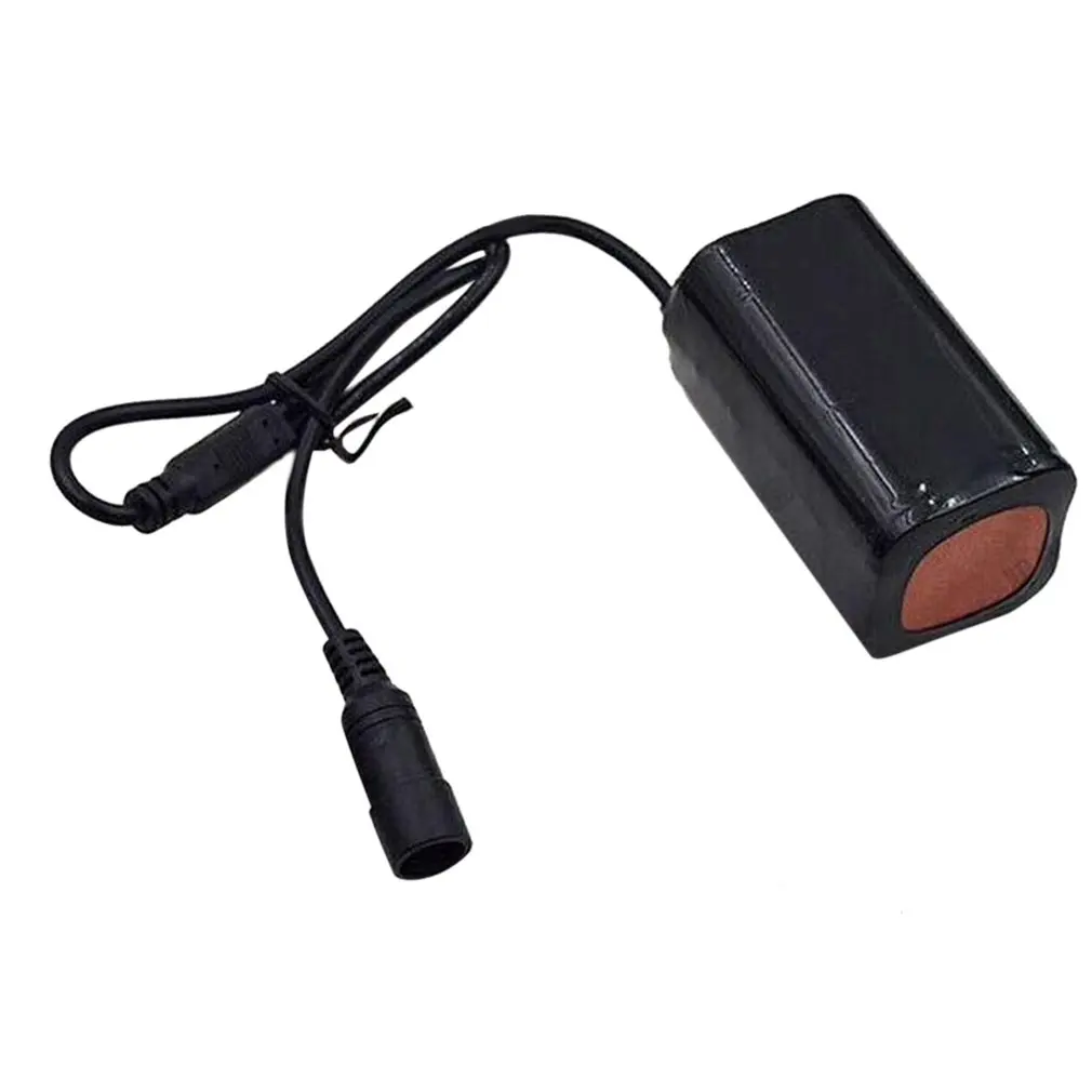 8,4 V USB Перезаряжаемый 6400mAh литиевая батарея 4x18650 Батарейный блок 3 часа высокий светильник для T6 светодиодный светильник велосипедный Головной фонарь