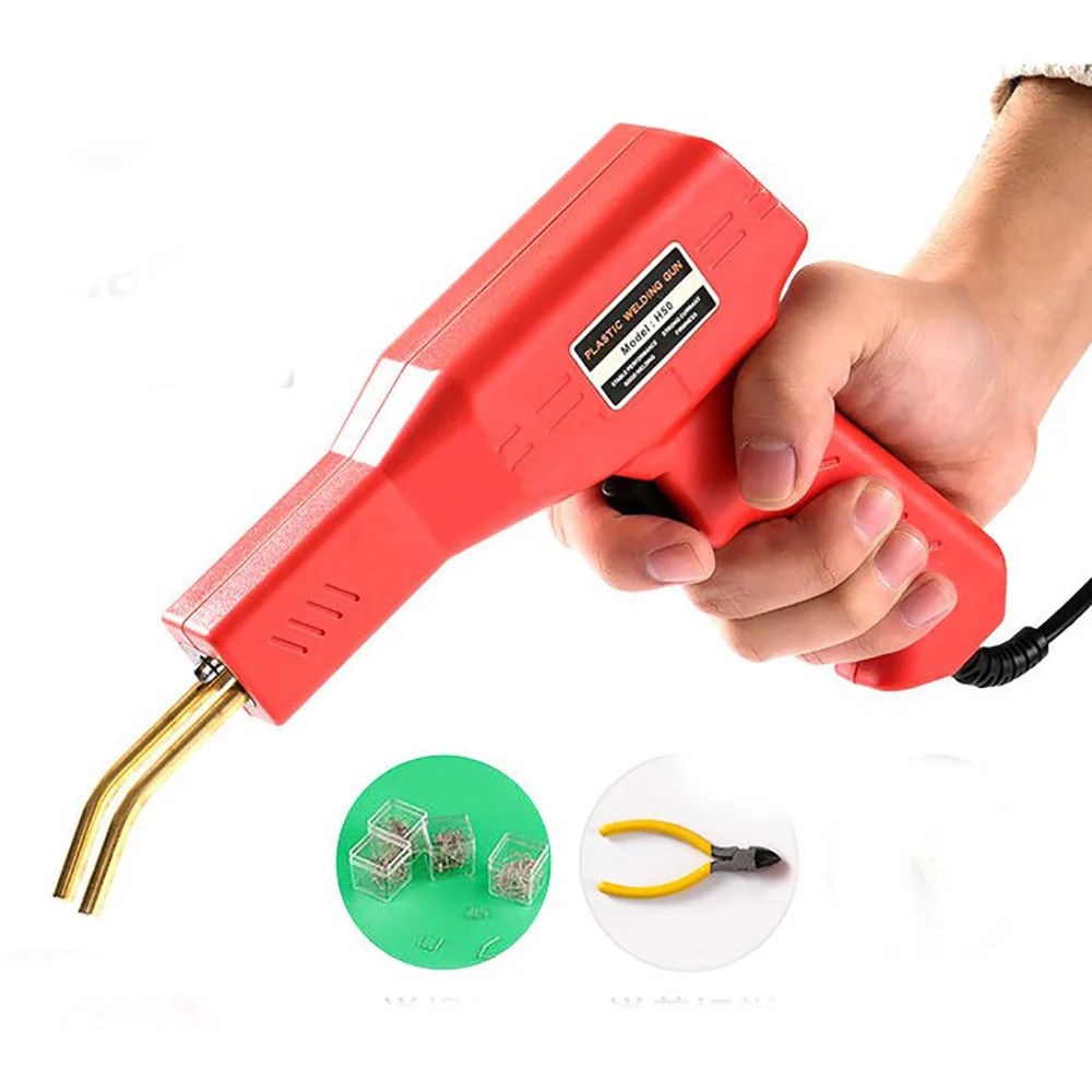 2022 New Plastic Welder Heat Gun Hot Stapler Plastic Welding Machine