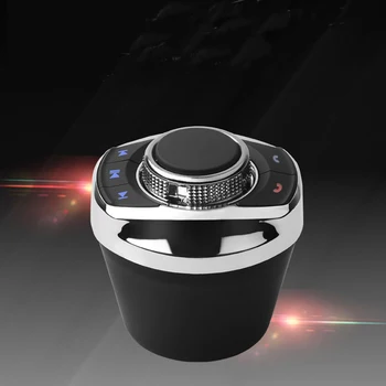 

Universal Cup Shape With LED Light 8-Key Functions Car Wireless Steering Wheel Control Button For Car Android Navigation Player