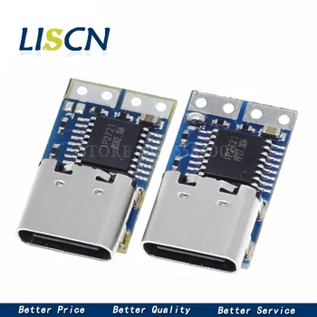 

Type-C PD decoy module PD2.0 PD3.0 to DC DC trigger extension cable QC4 charger 9V 12V 15V 20V Fast Quick Charger Circuit Board