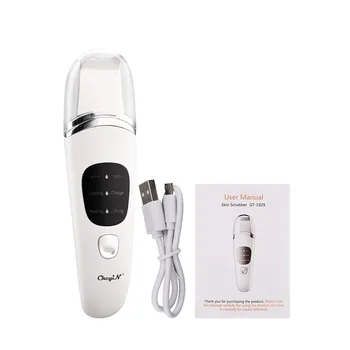 

LCD Professional Ultrasonic Facial Skin Scrubber Electric Vibration Face Pore Cleanser Peeling Blackhead Removal Lifting Massage