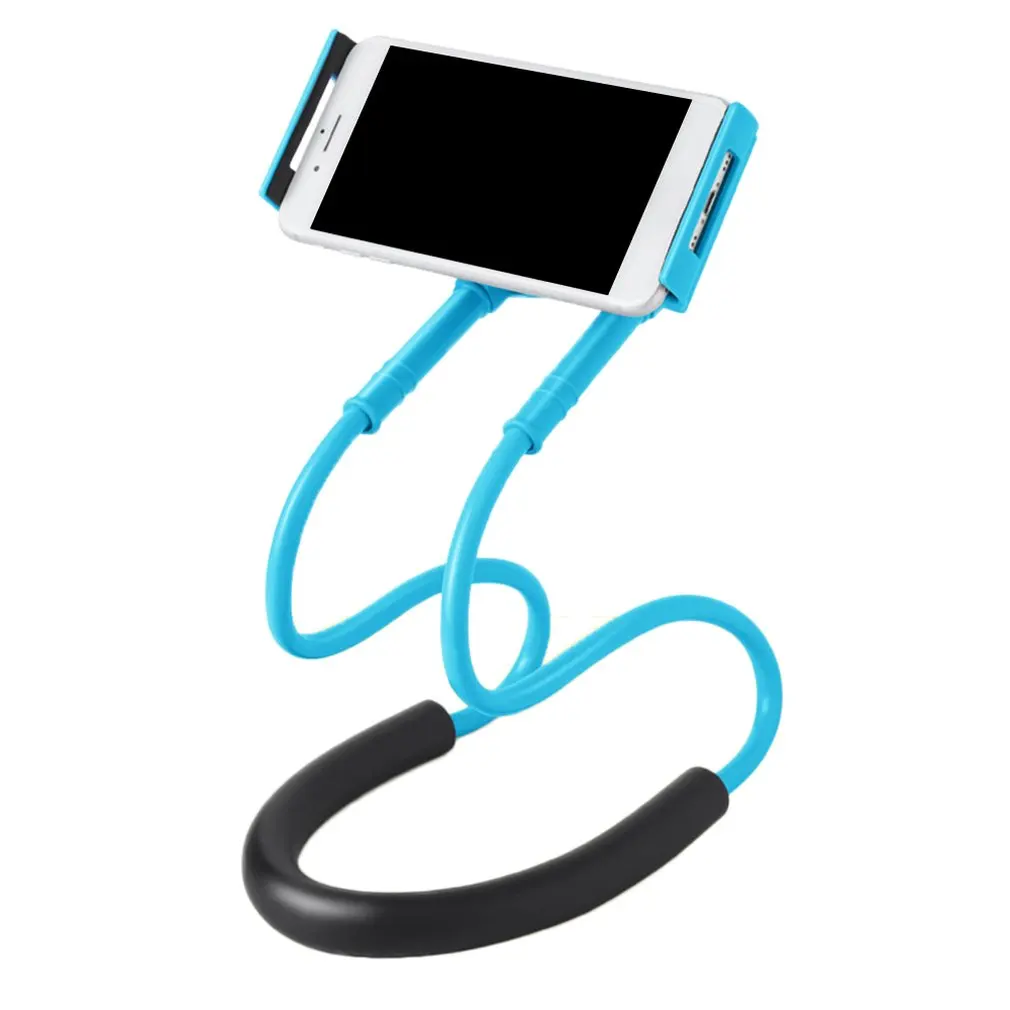 Universal Lazy Hanging Neck Cell Phone Holder Free Rotating Mobile Phone Mount Stands Necklace Cellphone Support Bracket Universal Lazy Hanging Neck Cell Phone Holder Free Rotating Mobile Phone Mount Stands Necklace Cellphone Support Bracket