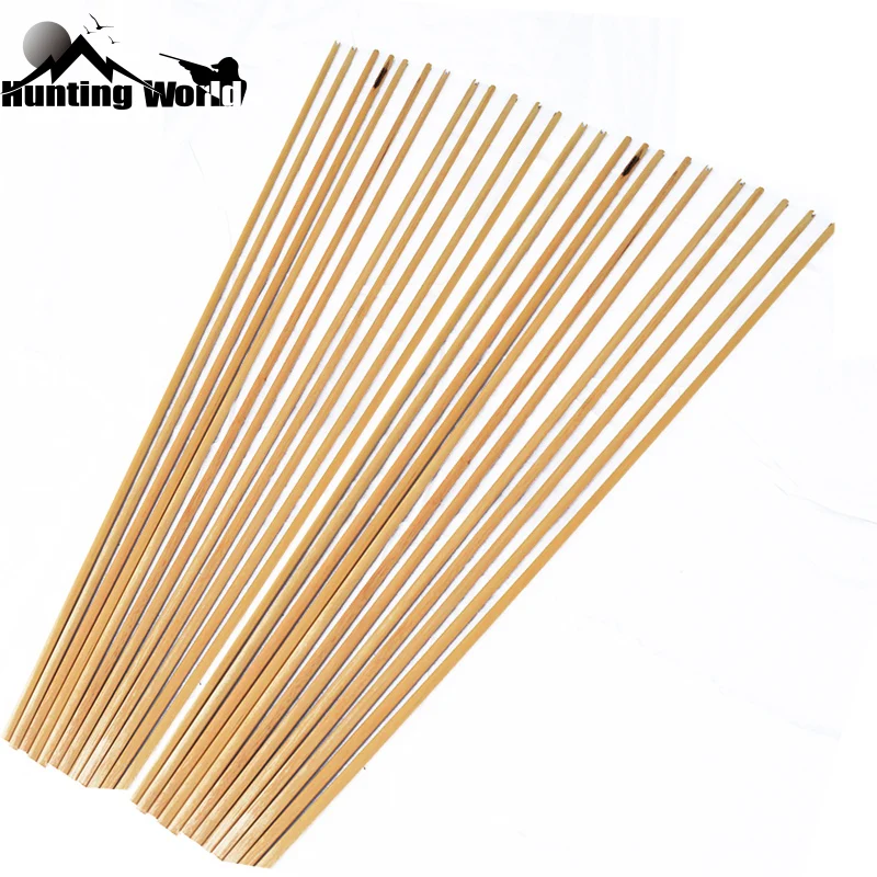 

Archery 10/25/40Pcs Handmade DIY Wooden Arrow Shaft 31" OD 8.5mm Wood Arrows for Hunting Shooting Practice training Target Arrow