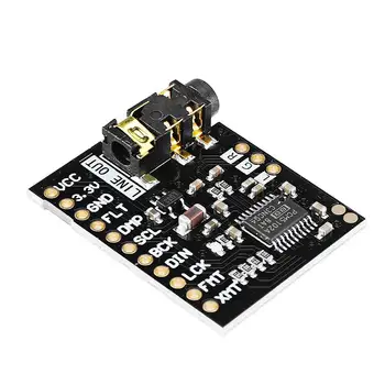 

Stereo DAC Converter 24-bit 195KHZ PCM5102 PCM5102A Digital-to-analog PLL Voice Module pHAT Format Board