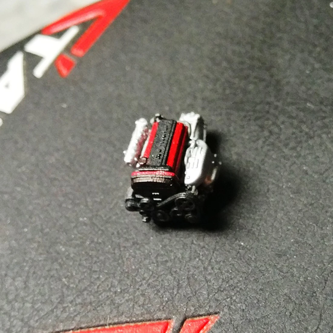 1: 64 DIY высокая точность авто моделирование двигателя сцена статического двигателя Модель обучающая игрушка подарок для детей и взрослых Развивающие игрушки