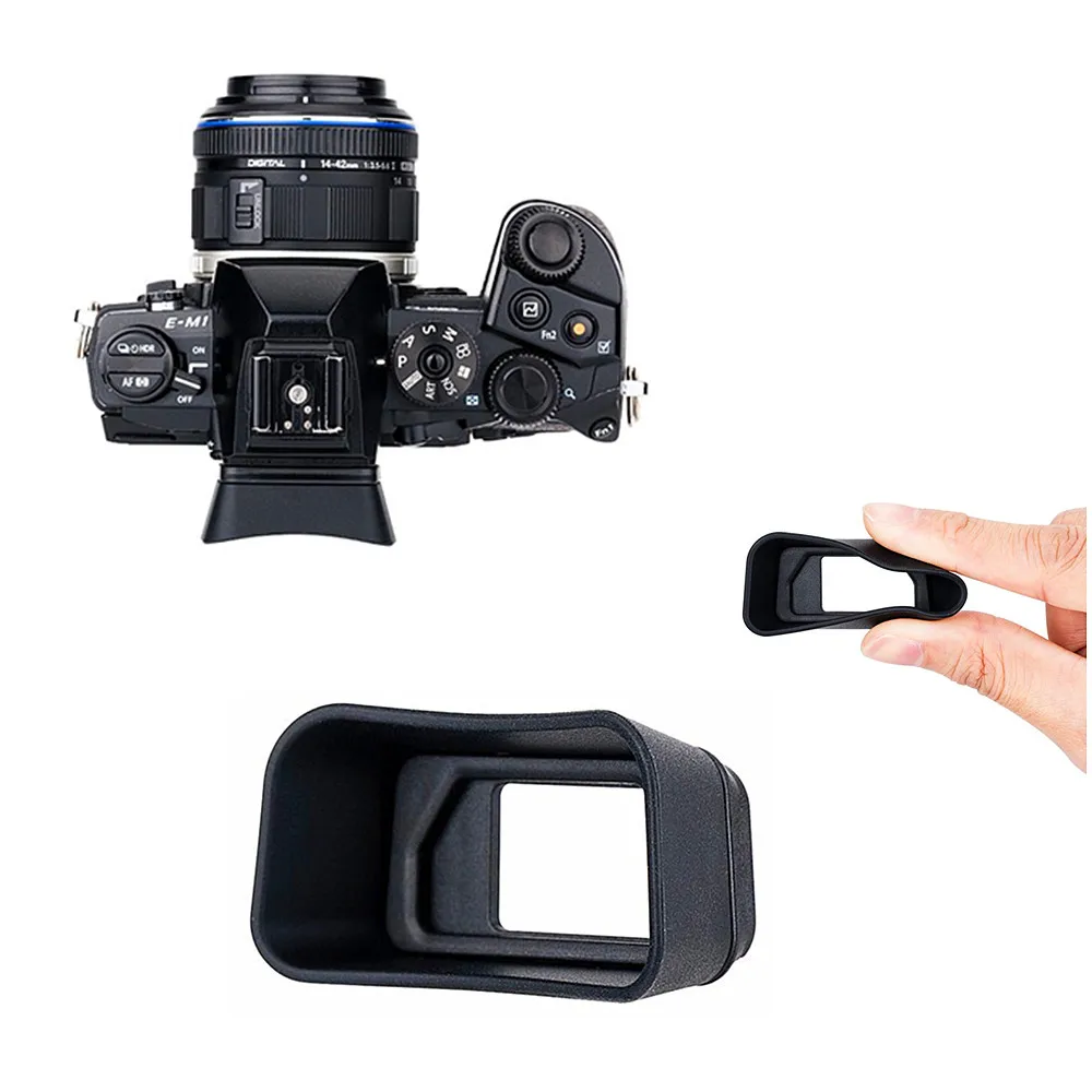 Camera Viewfinder Accessories Soft Silicone Long Camera Eyecup Eye Cup Viewfinder For Olympus OMD EM1