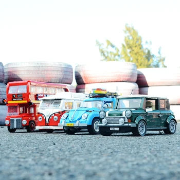 

Creator 21001 Volkswagen T1 Van Camper 10220 10242 MINI Cooper 21002 21003 Beetle 10252 10258 London Bus 21045 Building Block
