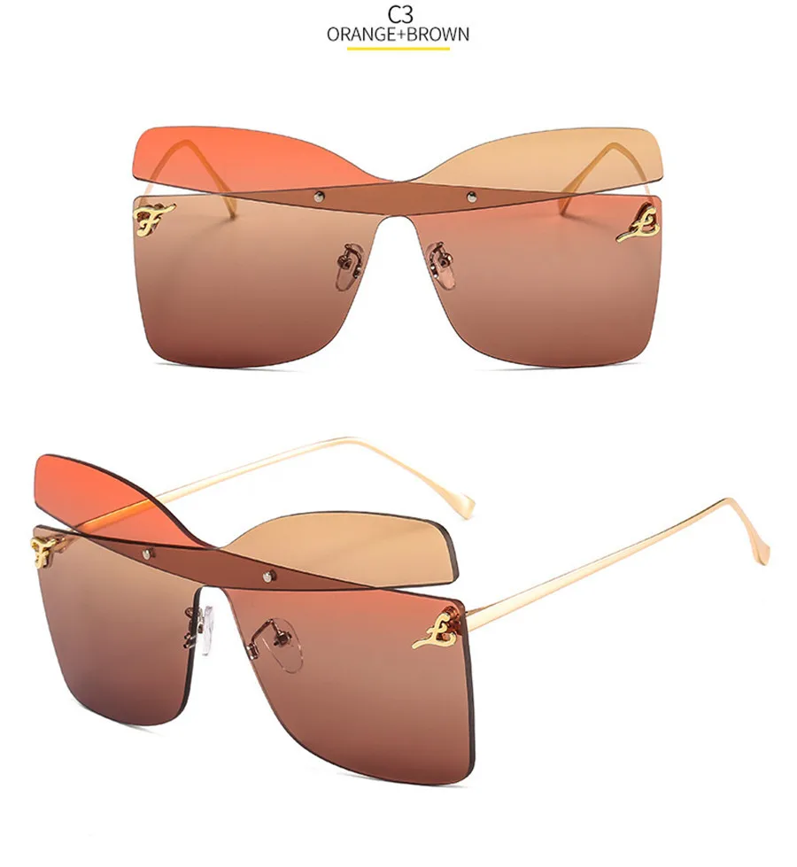 Солнцезащитные очки с бабочкой, женские брендовые дизайнерские солнцезащитные очки Cateye с градиентными линзами, женские очки UV400 Lentes De Sol Hombre
