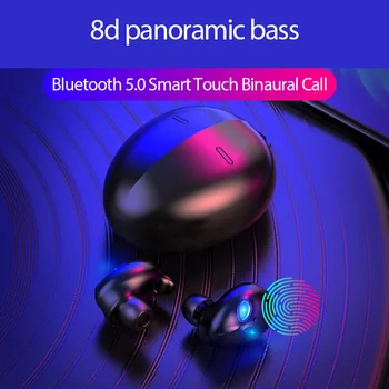 

Wireless Bluetooth Earphones Alien Stereo Bass HIFI Sound Sport Headset Touch Control Earbuds with Microphone