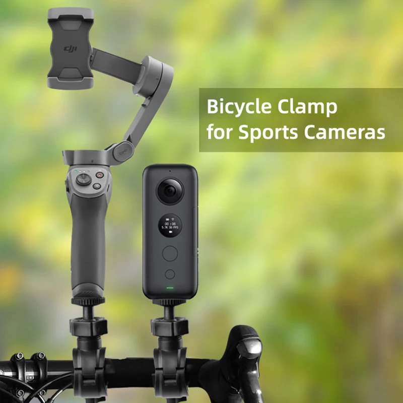 Портативный велосипедный держатель для Insta360 ONE X/EVO для Xiaomi для Insta 360 One X видеокамера для камеры 360 простая установка