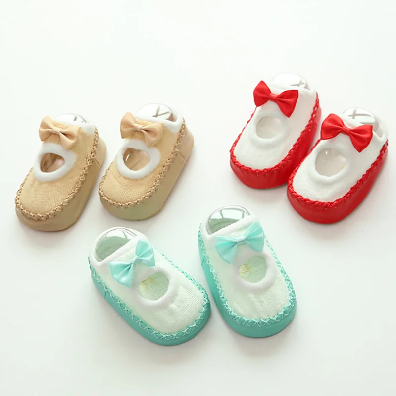 New girls boys baby toddler shoes soft-soled kids foot sock