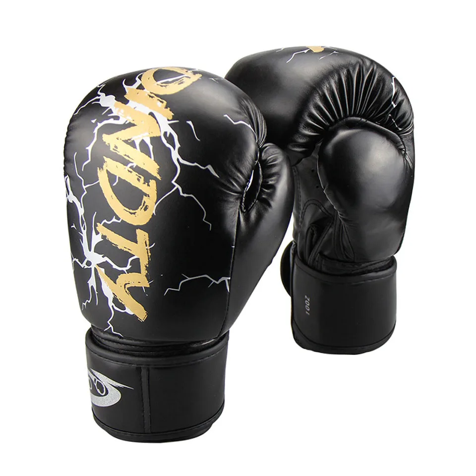 Training Fists PU Durable Boxing Gloves Men Women Sparring Kick Fight Leather Glove Adults Kids Equipment |