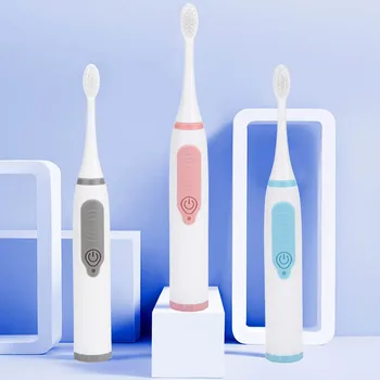 

Adult Sonic Toothbrushes Electric Whiten Clean Teeth Non-Rechargeable Toothbrushes Without Batteries IPX5 Waterproof