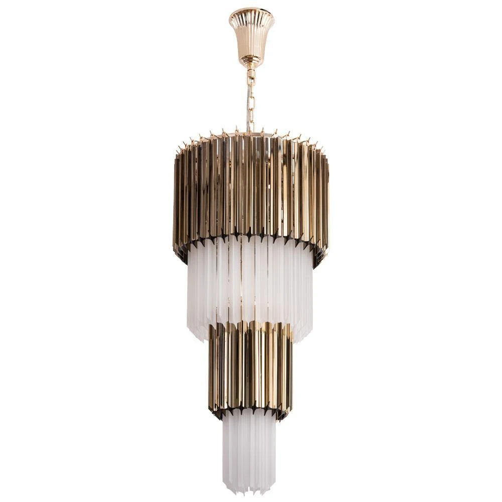 Cascade chandelier Divinare Frizzante 1681/01 SP-9 For homeLamps and Interior lightingChandeliers |