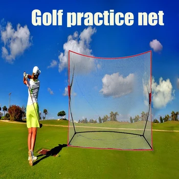 

Foldable Golf Practice Net Golf Training Hitting Indoor Outdoor Cage Swing Trainer Chipping Practice Tent Training Aids