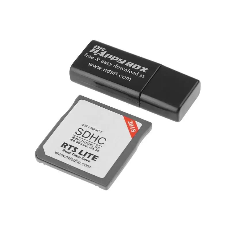 

R4 Card Revolution Black Pro SDHC for 3DS 2DS DSi XL DSL DS