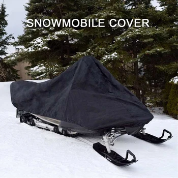 

Storage For Trailerable Sled Outdoor Weather Protection Snowmobile Cover Sport Adjustable Rope Waterproof Winter Skiing Anti UV