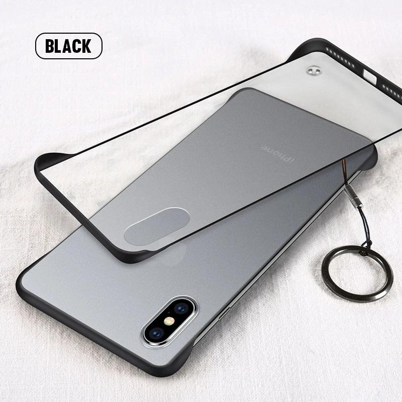 Матовый Бескаркасный ремешок чехол для huawei mate 30 20X5G P30 P20 Lite Honor 20 Pro 10i 9 Lite 9X 8X P Smart Y7 Y9 кольцо держатель - Цвет: Black with Ring