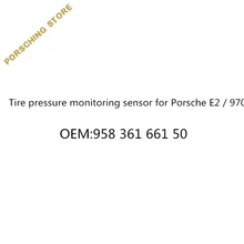 Датчик контроля давления в шинах для Porsche E2/970 OEM: 95836166150