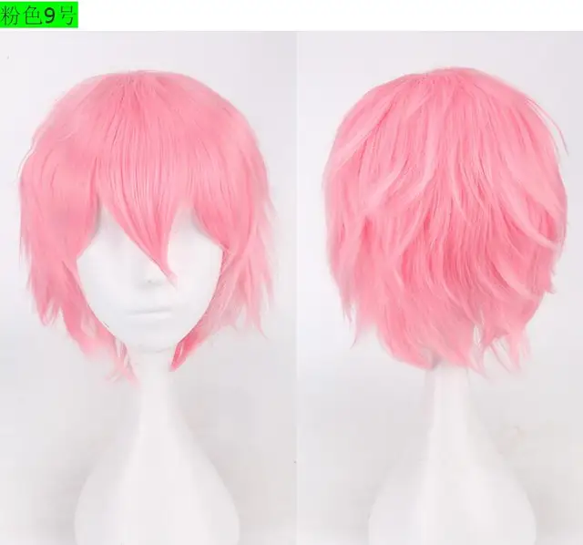 30CM 20 Colour Game Persona 5 Kurusu Akira Short Wig Cosplay Costume Heat Resistant  Hair Joker Amamiya Ren Men Wigs I