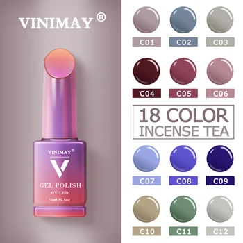 

VINIMAY Gel Nail Polish vernis semi permanant UV Soak Off Gelpolish Nail Art Design Gel Varnish Manicure Nails Gel Polish Lacque