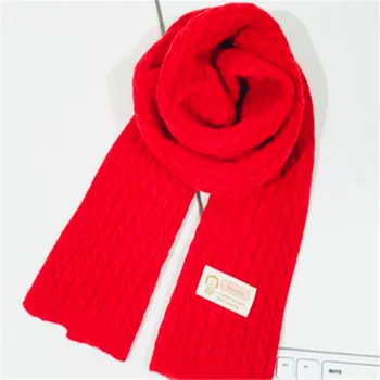 

More children pure color scarf girl han edition in the fall and winter warm collar male baby bib selling new tide Y625