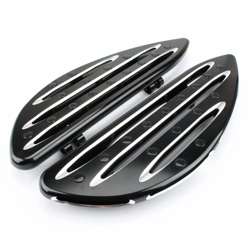 Передние доски Подножки черный для Harley Touring 1984