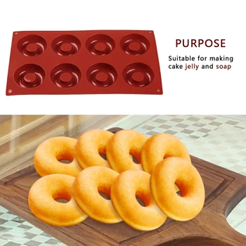 

DIY Donut Maker Non-Stick Baking Pastry Cookie Chocolate Mold Muffin Pan Cake Mould Ice Tray Dessert Decorating Tools