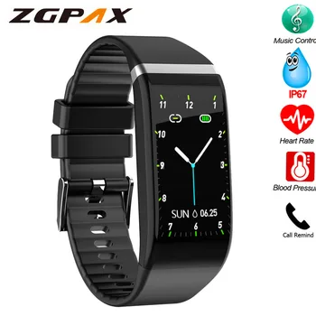 

Smart Bracelet IP67 Waterpoof Heart Rate Monitor Blood Pressure Measurement Remote Photography Sport Smart Wristband Woman Man