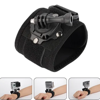 

For Gopro Accessories 360 Degree Rotating Wrist Hand Strap Band Tripod Mount Holder For GoPro Hero 4 2 3 3+ SJ4000 Action Camera