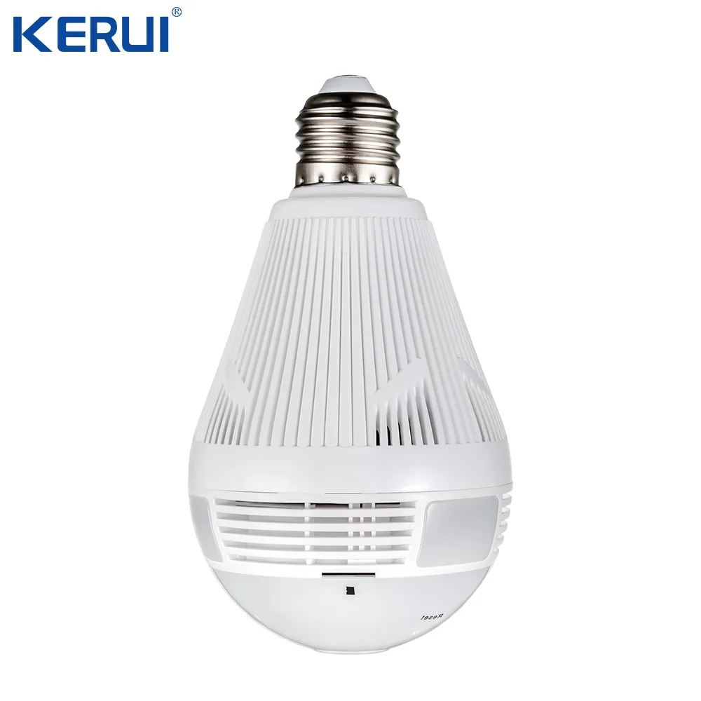KERUI LED Light 960P Wireless Panoramic Home Security WiFi CCTV Fisheye Bulb Lamp IP Camera 360 Deg - 4.00007E+12  KERUI LED Light 960P Wireless Panoramic Home Security WiFi CCTV Fisheye Bulb Lamp IP Camera 360 Deg - 4.00007E+12