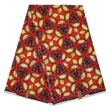 Miss L Черная пятница Последняя Скидка Африканский воск хлопчатобумажная Ткань 6 ярдов/шт SP19S111711