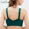 FallSweet Wireless Bras for Women Thin Cup Lingeire Plus Size Lace Underwear  Minimizer Brassiere B C D E Cup ► Photo 2/6