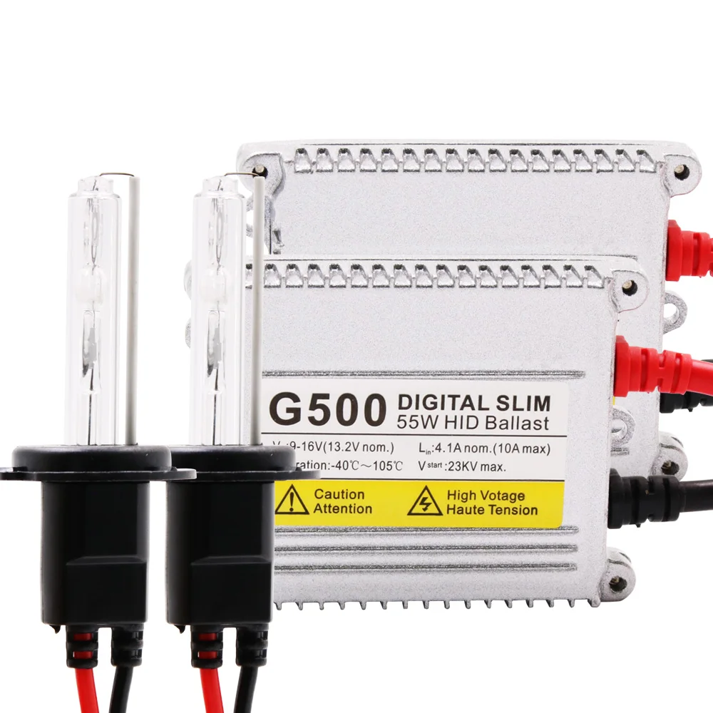 AC 55 Вт комплект ballast HID Xenon D2S H7 H4 H1 H3 H11 9005 9006 881 Ксеноновые фары лампы 4300k 5000k 6000k 8000k