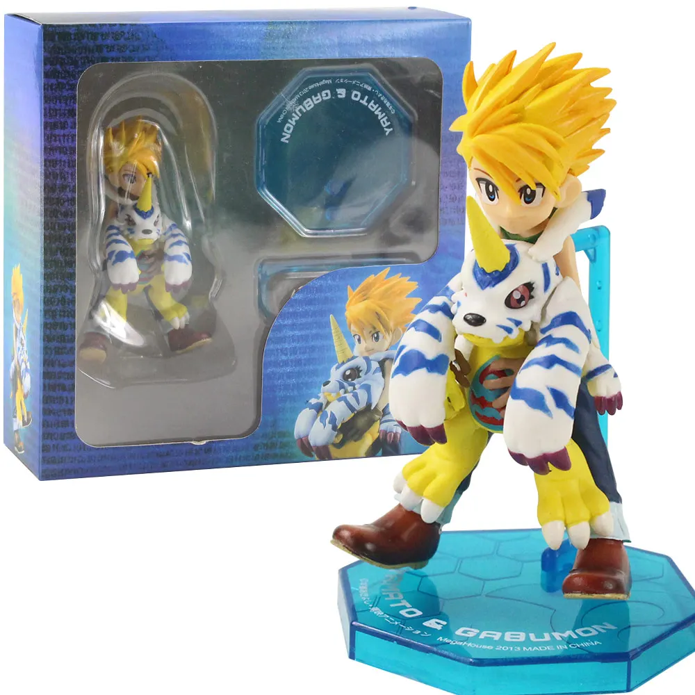 Estátua Banpresto Digimon Adventure - Matt & Gabumon