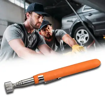 

Adjustable Magnetic Pick Up Tool Extendible Stick Screws Rod Telescopic Steel Stainless Portable Chrome-Plated Picking M6A3