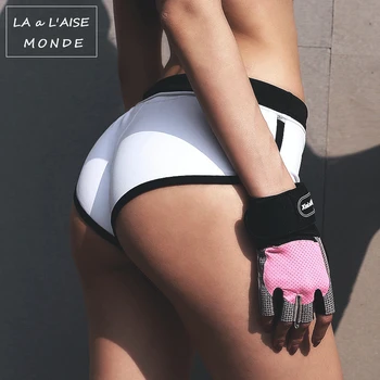 

Women Sexy Yoga Shorts Compression Pantalon Corto Patchwork Running Short Gym Sport Shorts For Workout Athletic Fitness Leggings
