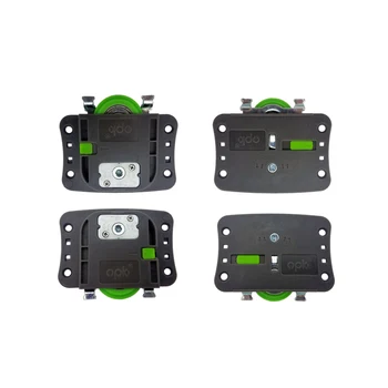 

1set Wardrobe Door Accessories Sliding Door Damping Buffer Cabinet TV Cabinet Sliding Gate Pulley Track Hardware